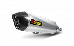 Akrapovic Slip-on Line RVS Einddemper met E-keur Piaggio Beverly 400 2008 - 2013